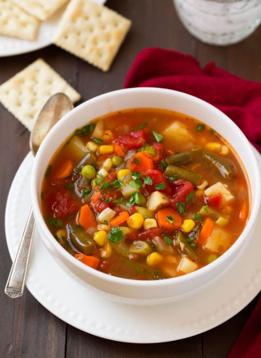 Order Vegetable Soup food online from Souper Salads store, Plano on bringmethat.com
