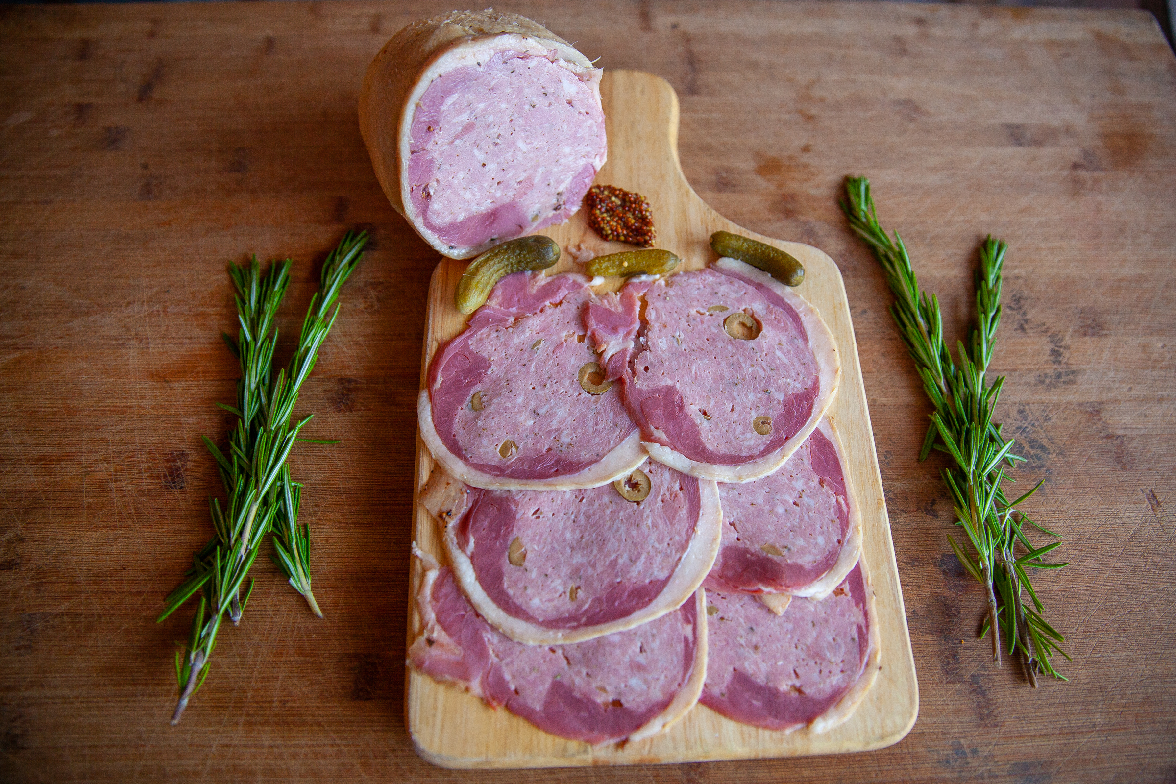 Order DUCK & VEAL BALLOTINE 6oz food online from Harbor Grill store, Baltimore on bringmethat.com