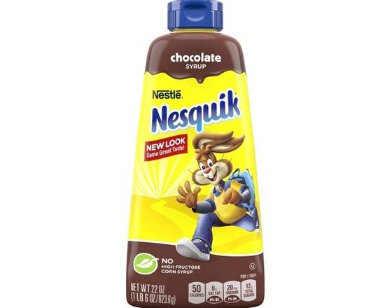 Order Nestle Nesquik Chocolate Syrup (22 oz)  food online from Ctown Supermarkets store, Uniondale on bringmethat.com