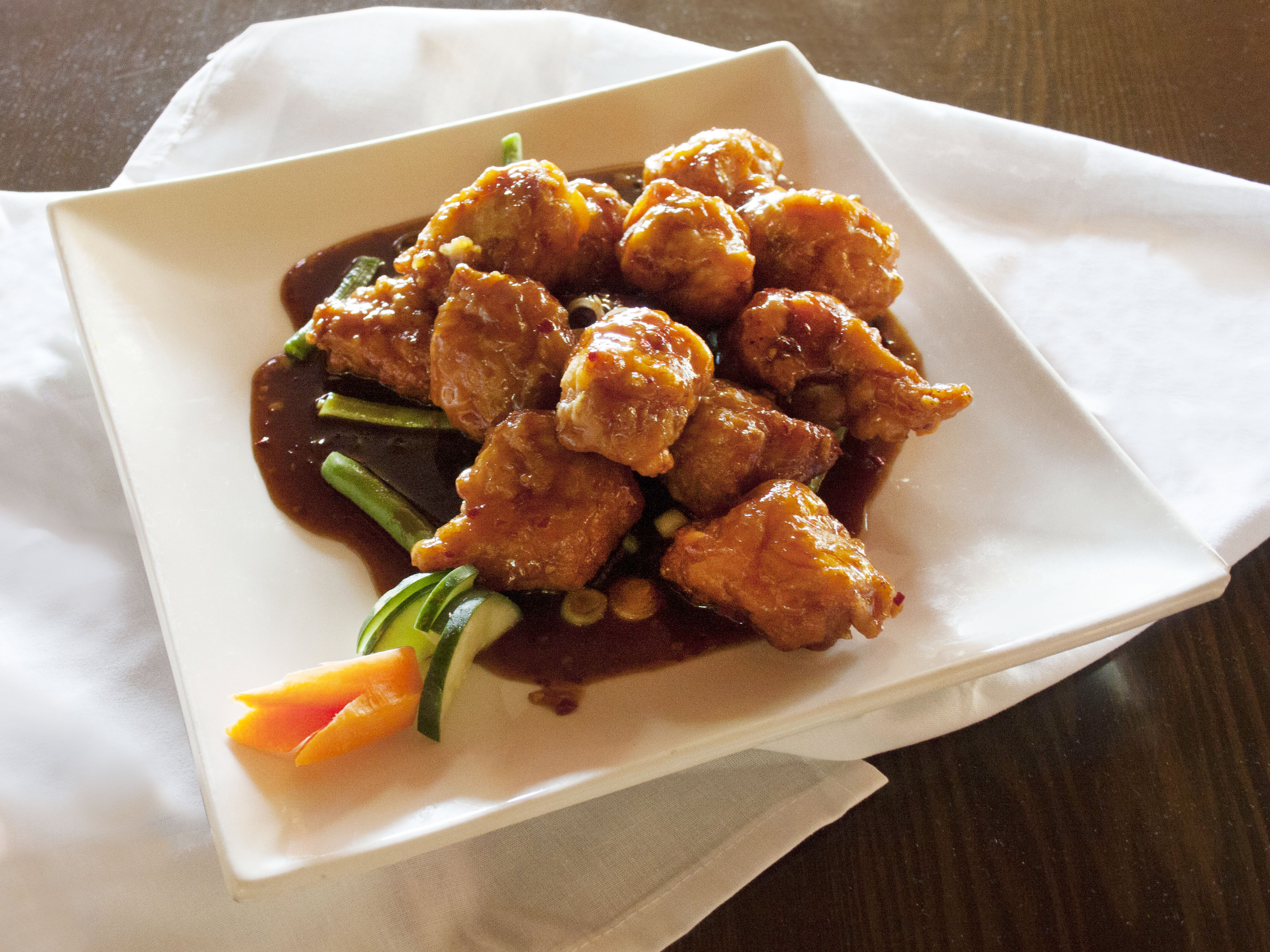 Order General Tso's Chicken food online from Wild Ginger Asian Bistro store, Lancaster on bringmethat.com