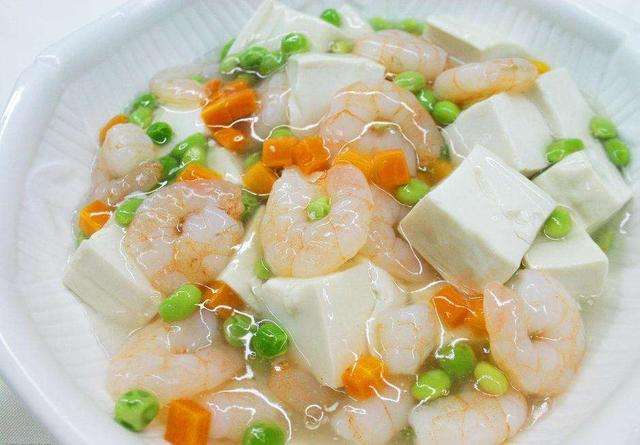 Order Shrimp with Tofu 虾仁豆腐 food online from Le's Restaurant store, Ames on bringmethat.com