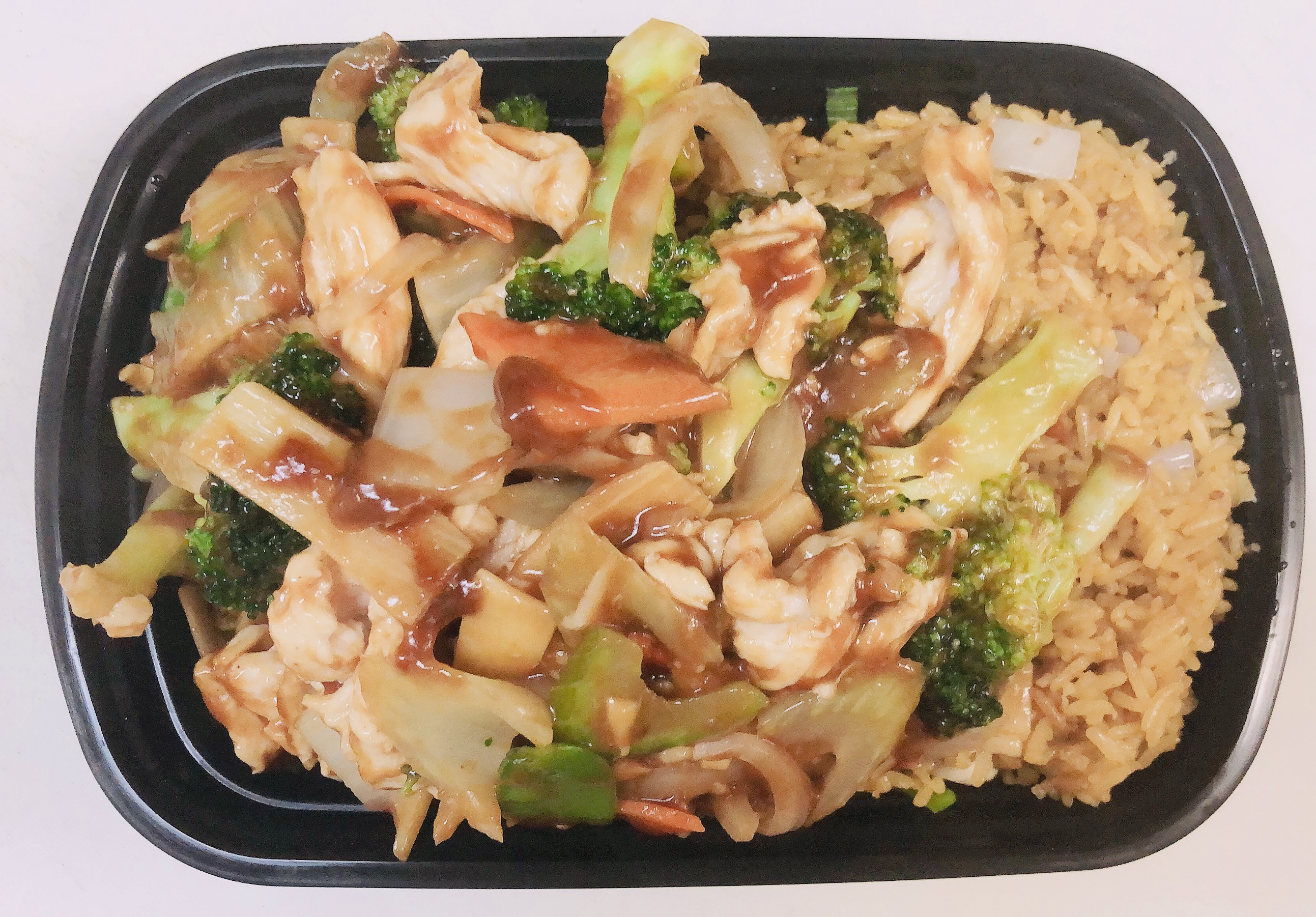 Order C25. 什菜鸡 Chicken with Mixed Vegetables Dinner food online from Asian Express store, Radcliff on bringmethat.com