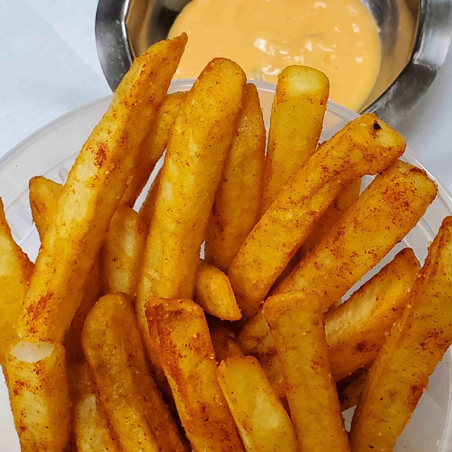 Order Masala Frech Fries food online from The indian kitchen store, West Hollywood on bringmethat.com