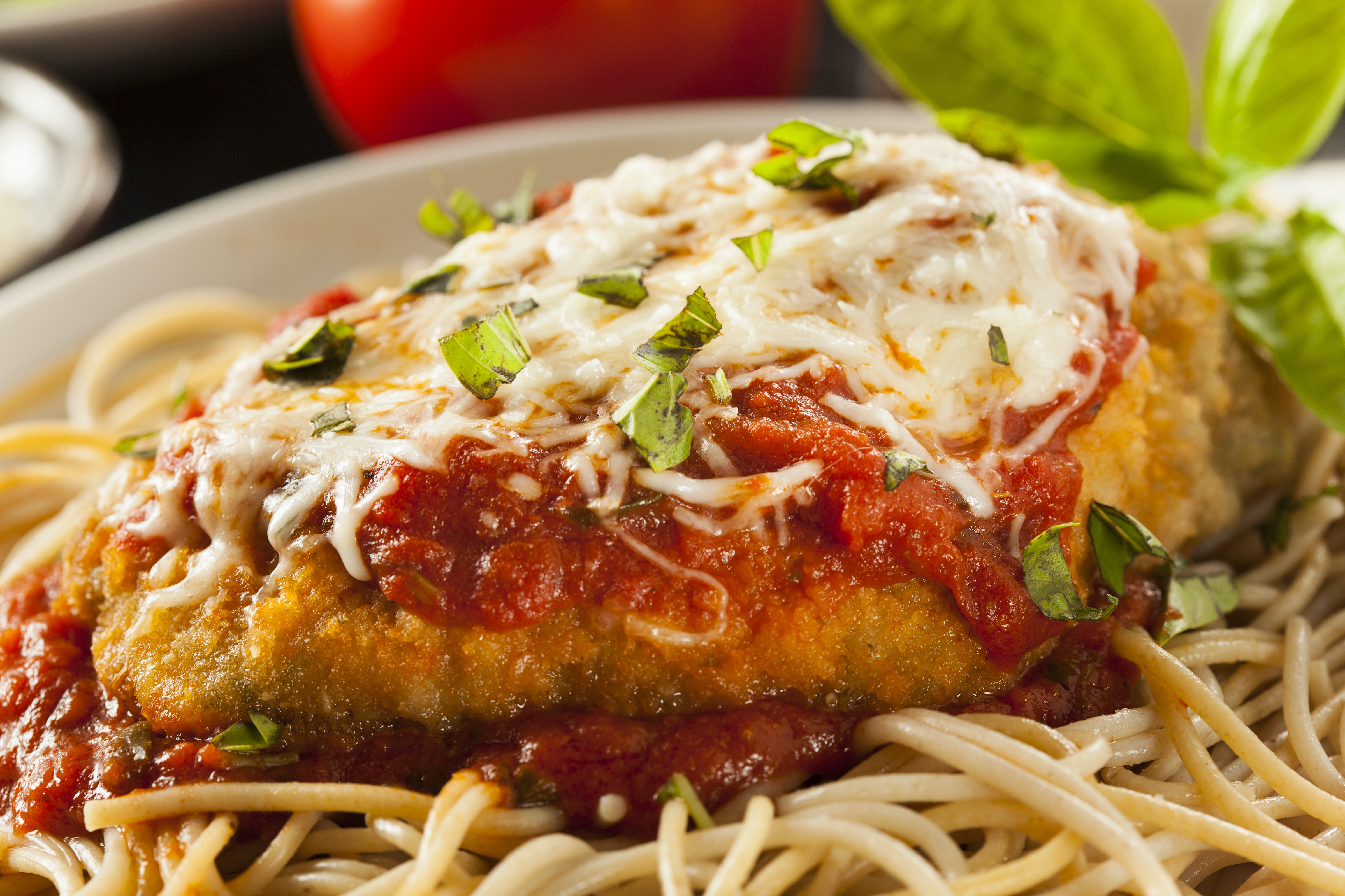 Order Chicken Parmesan food online from Primo Pizzeria store, Ballston Spa on bringmethat.com