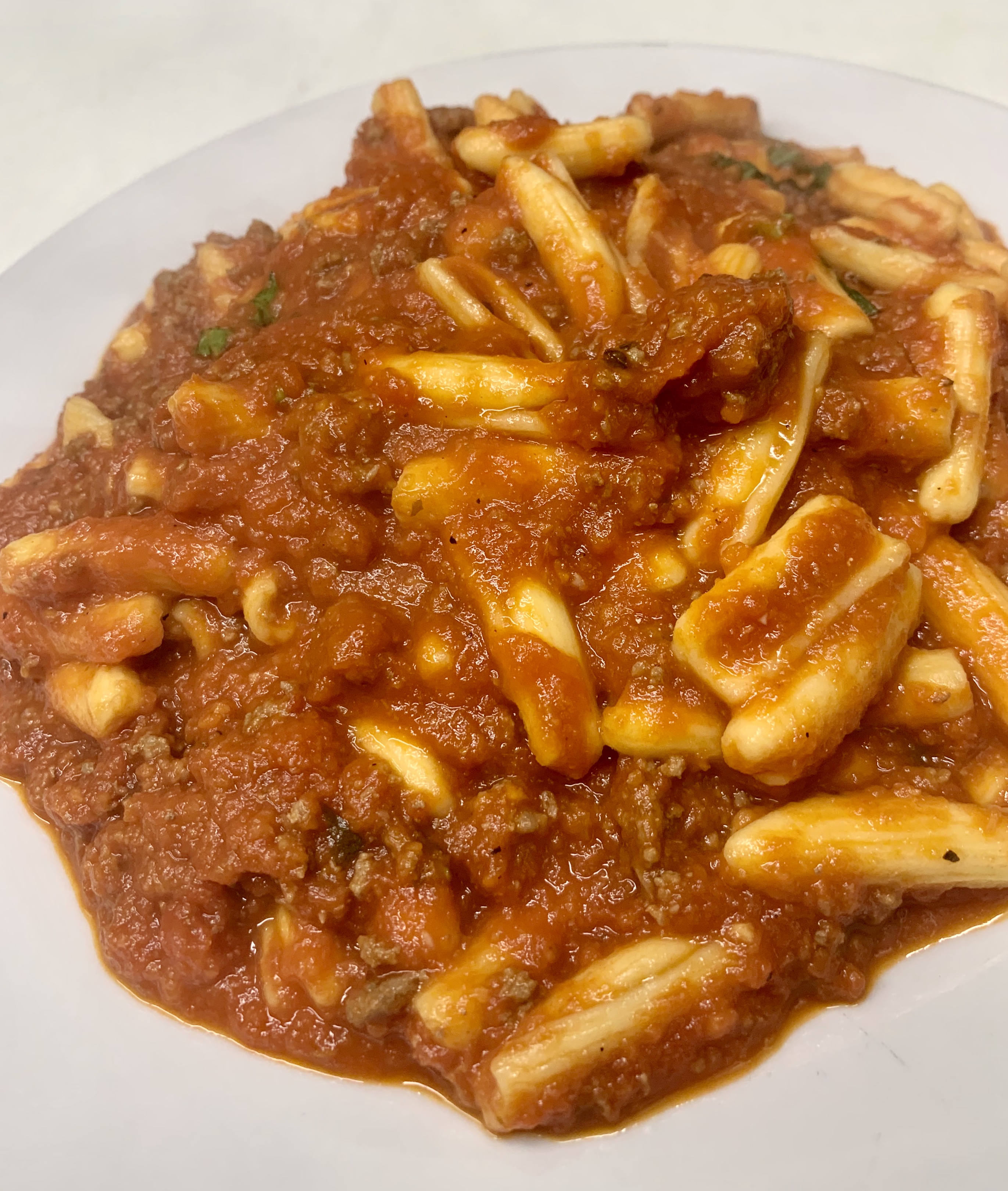 Order Pasta with Meat Sauce food online from Westbrook Pizzeria store, Cortlandt Manor on bringmethat.com