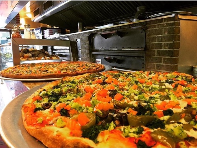 Order Vegetable Pizza food online from Not Ray's Pizza store, Brooklyn on bringmethat.com