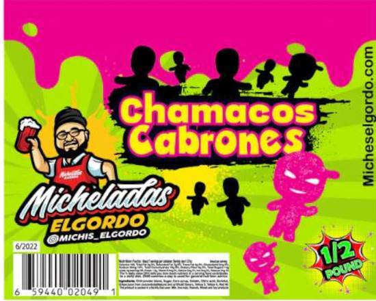 Order Chamacos Crabrones food online from Windy City Liquor Market store, El Cajon on bringmethat.com