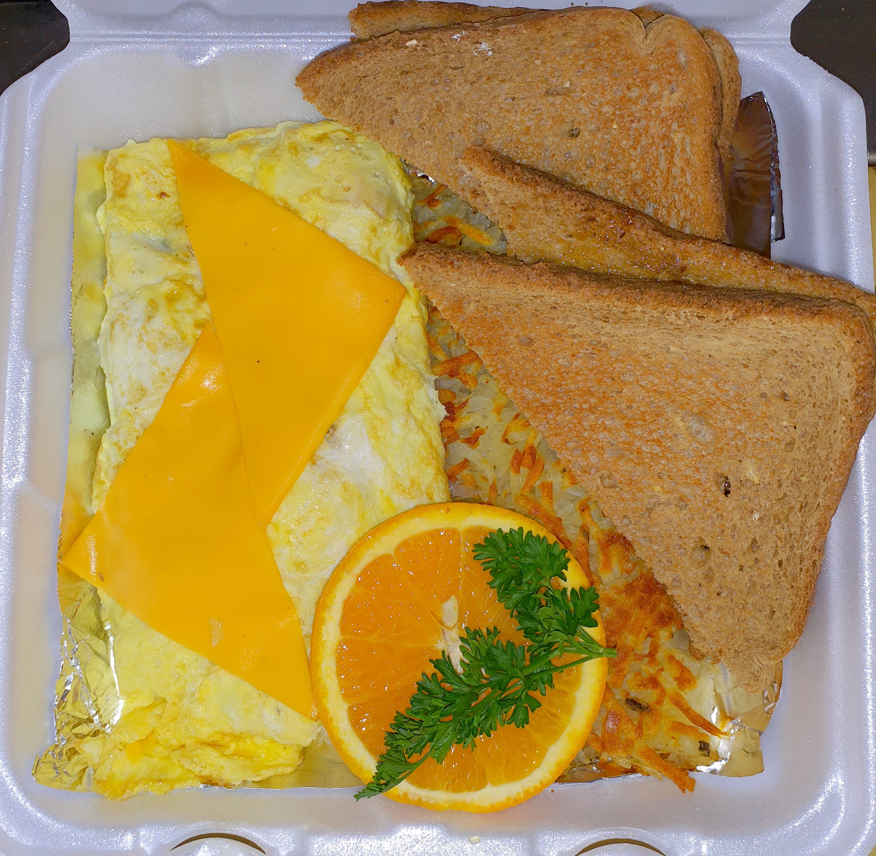 Order Cheese Omelet food online from Omega Burgers Lakewood store, Lakewood on bringmethat.com