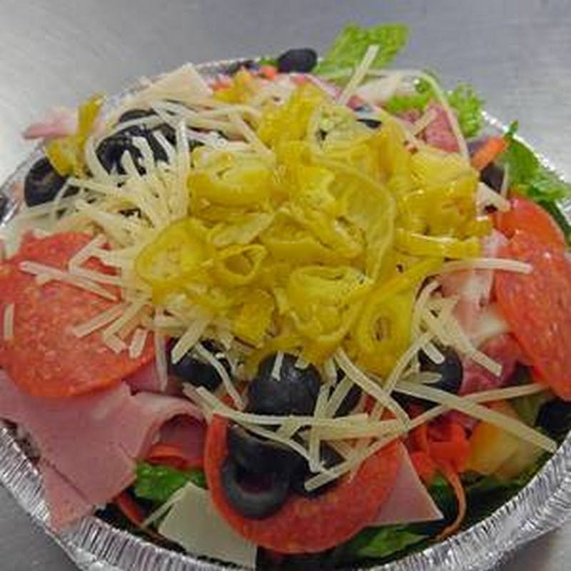 Order Antipasto Salad - Regular food online from Grandstand Pizza store, El Cajon on bringmethat.com