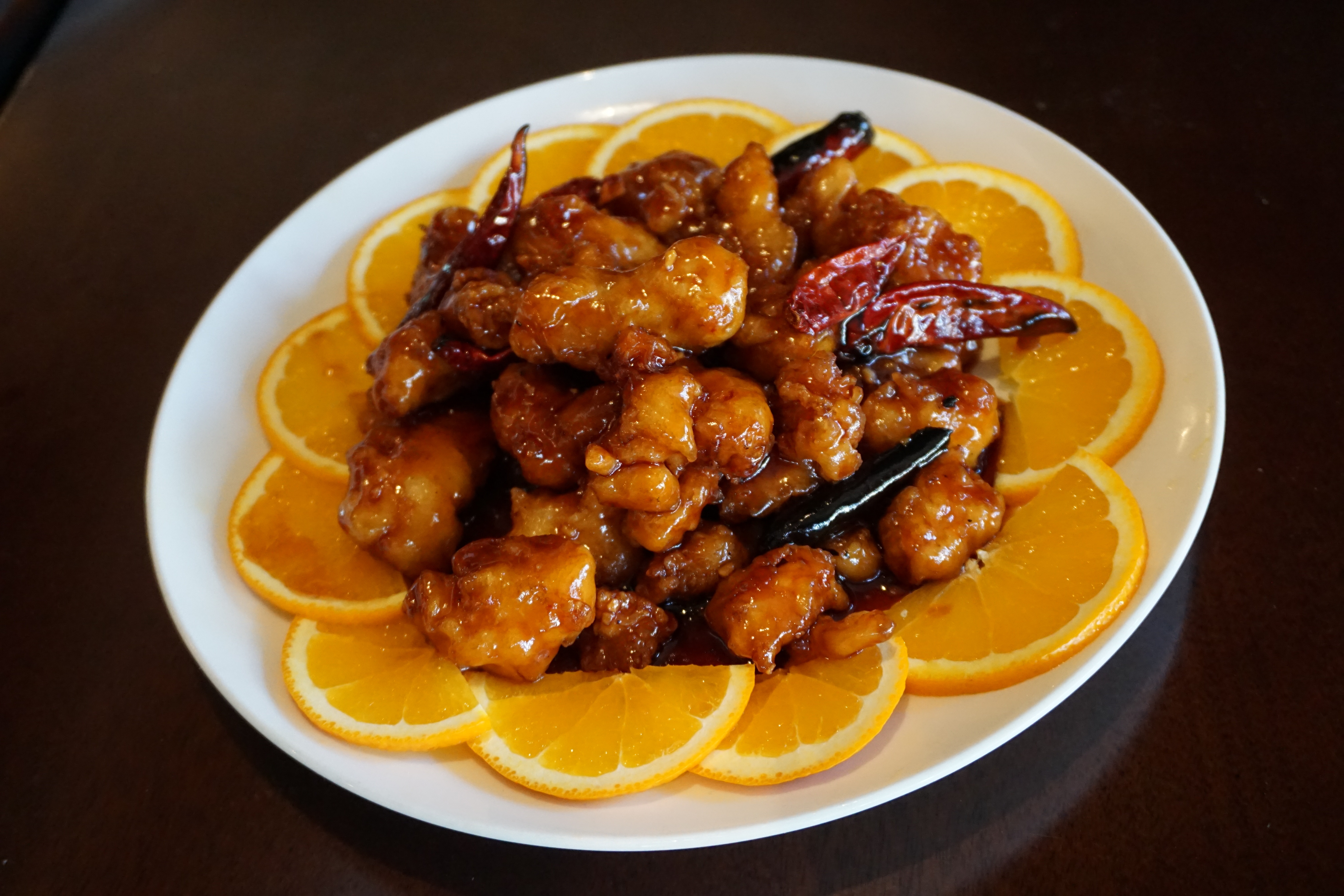 Order Orange Chicken food online from Zen Sushi store, La Crescenta on bringmethat.com