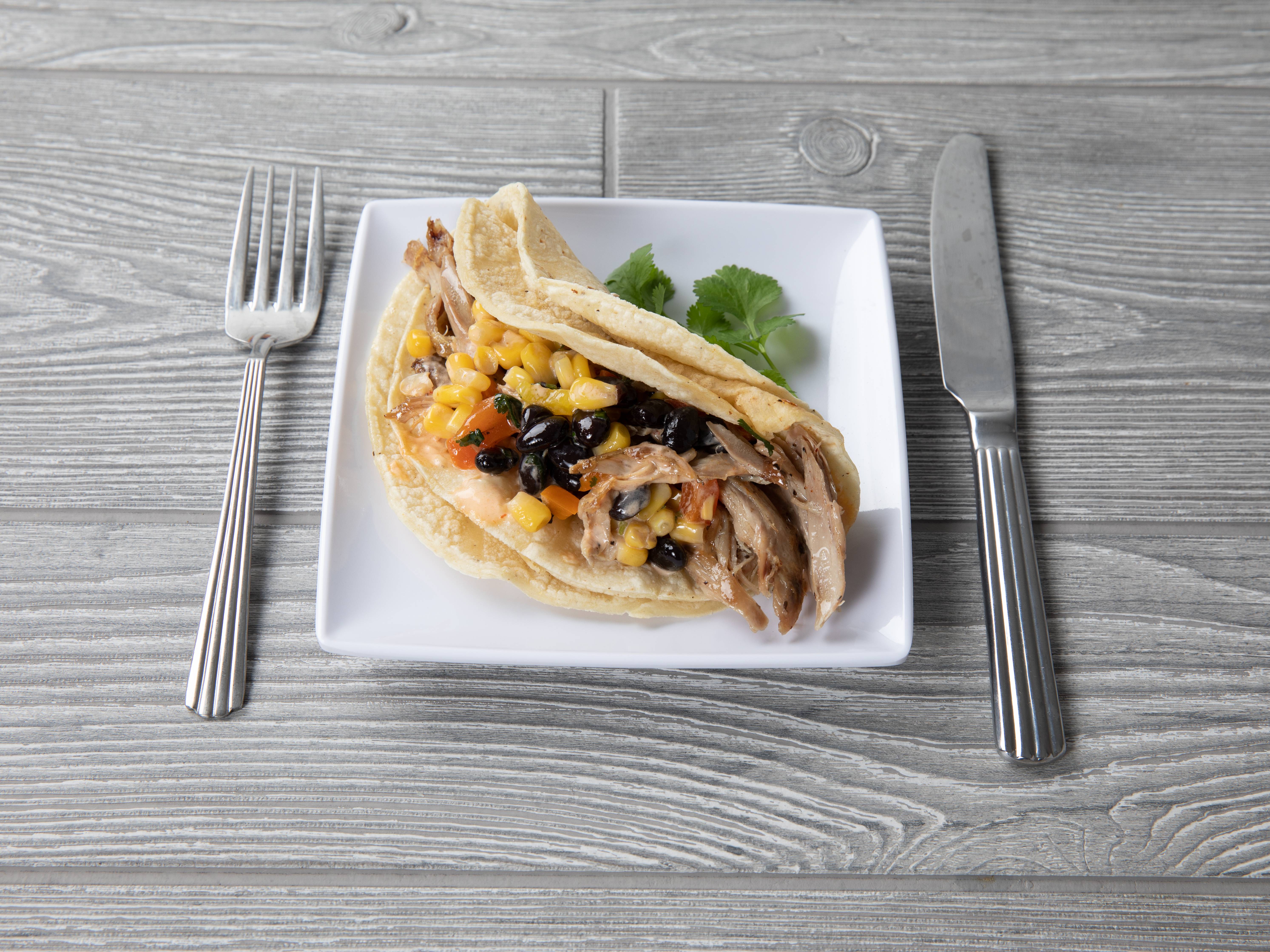 Order Duck Taco food online from Camino Taco And Tequila Bar store, Cleveland on bringmethat.com