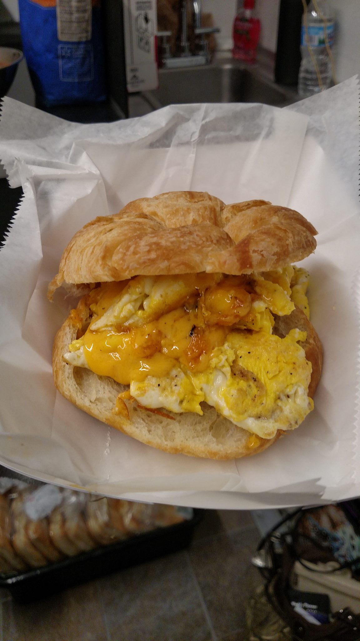 Order Egg and Cheese Croissant Breakfast food online from Jori store, New Lexington on bringmethat.com