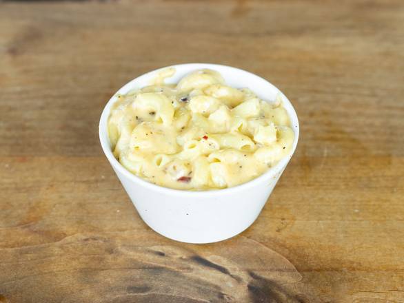 Order House Mac & Cheese - Cup food online from Smoking Pig Bbq Company store, San Jose on bringmethat.com