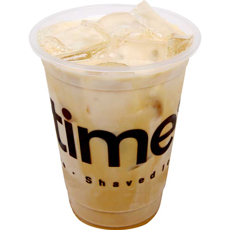 Order Iced Hazelnut Latte food online from Boba Time store, Buena Park on bringmethat.com