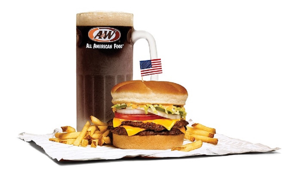 Order Original Bacon Cheeseburger Combo #5 food online from A&W store, Green Bay on bringmethat.com