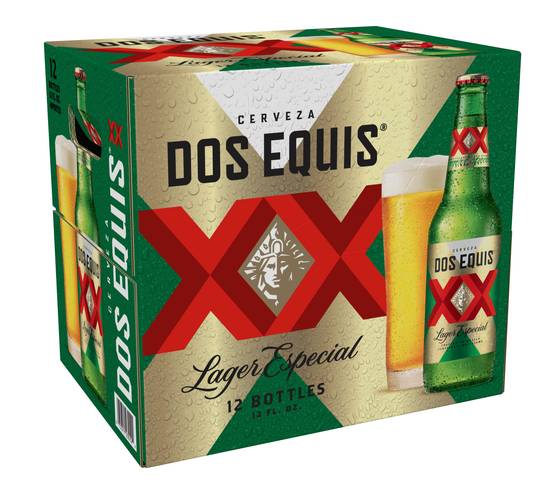 Order Dos Equis Special Lager, 12pk-12 oz bottled beer (4.20% ABV) food online from Checkout Food Stores #47 store, Houston on bringmethat.com