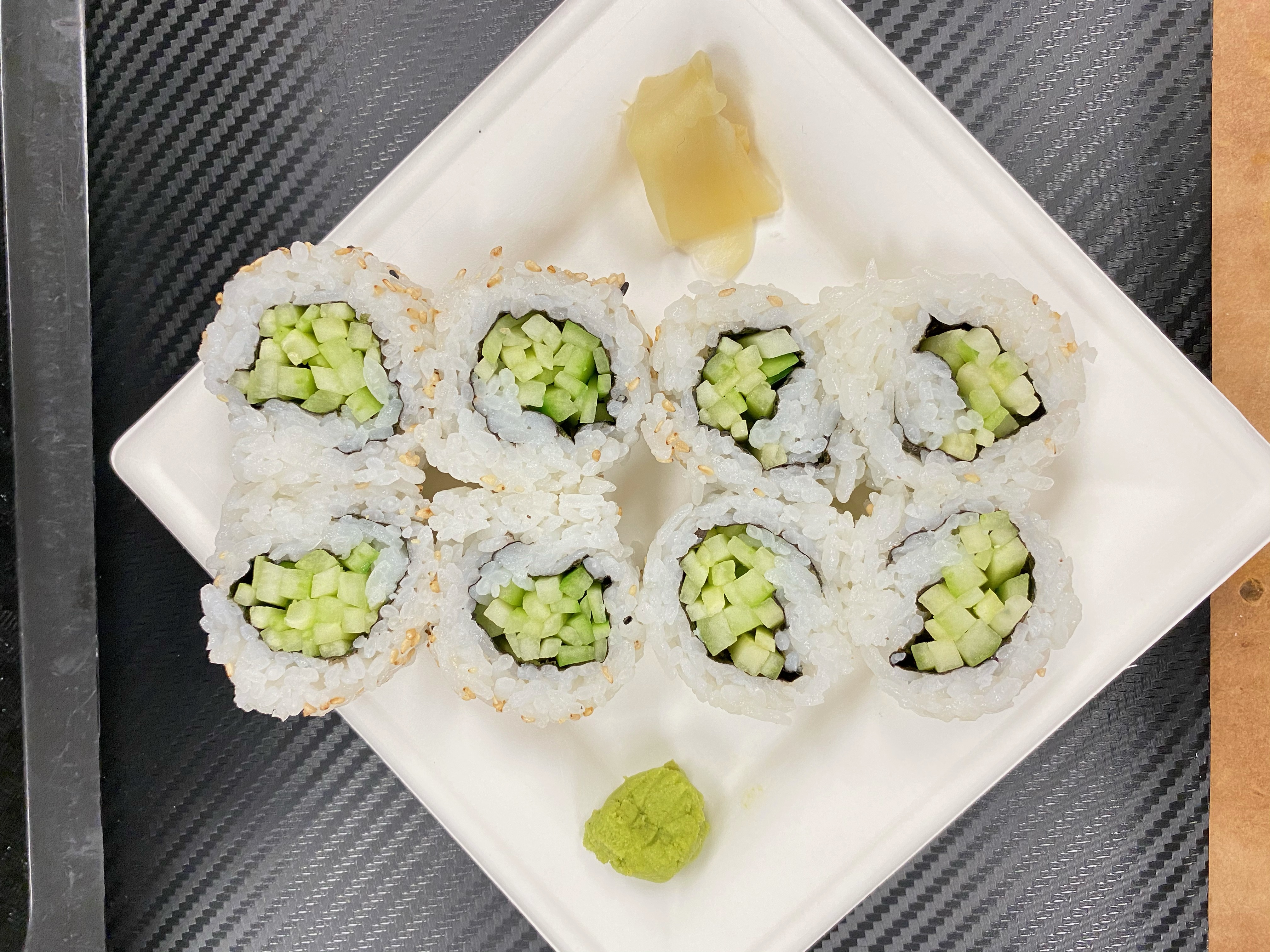 Order Cucumber Roll food online from Wow Sushi store, Kentwood on bringmethat.com