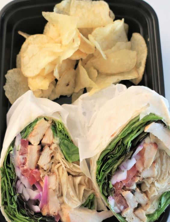 Order grilled chicken wrap food online from Marinade store, Norwood on bringmethat.com