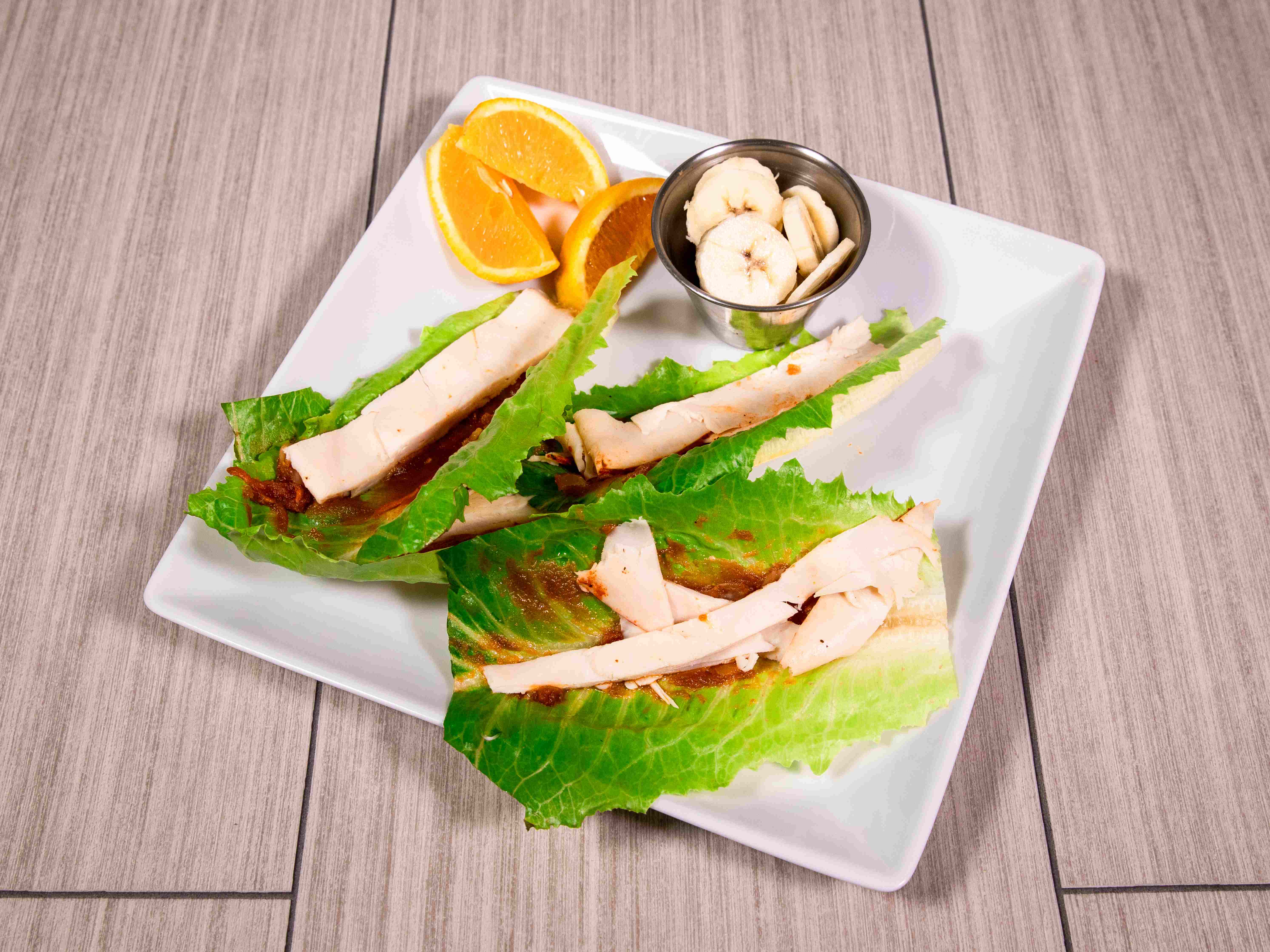 Order Chicken Thai Lettuce Wraps food online from Southpaw's Organic Cafe store, Dallas on bringmethat.com