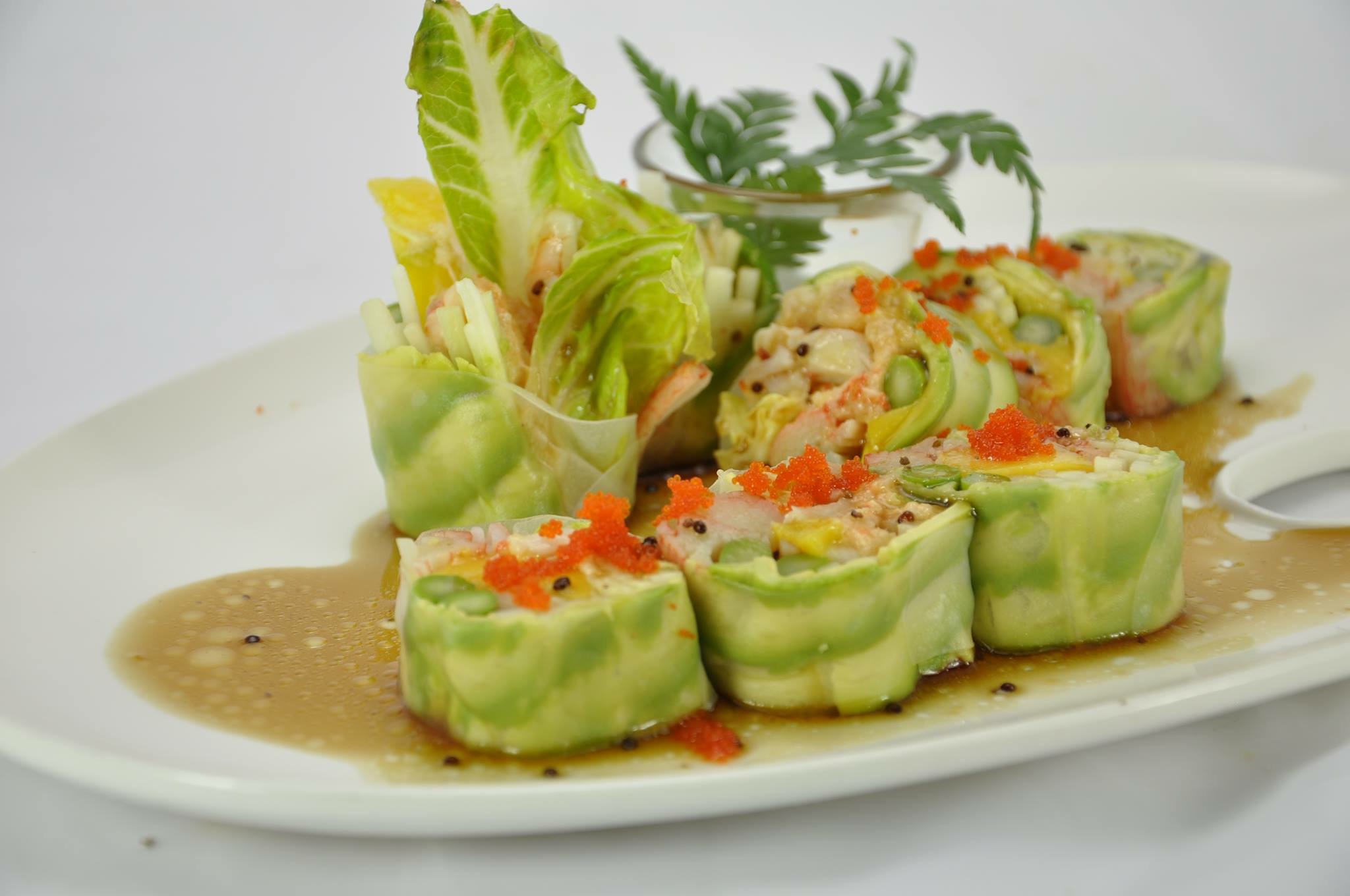 Order Grasshopper Roll food online from Kai Sushi Asian Fusion store, Bronx on bringmethat.com