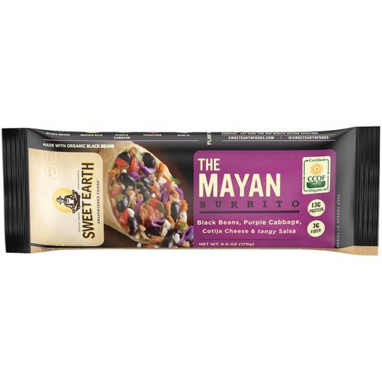 Order Sweet Earth The Mayan Burrito food online from Deerings Market store, Traverse City on bringmethat.com