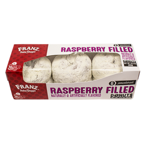 Order Franz Raspberry Filled Donuts 6 Count food online from 7-Eleven store, Salem on bringmethat.com
