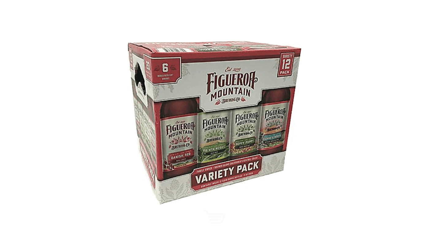 Order Figueroa Mountain Variety Pack 12 Pack 12oz Bottles food online from Orcutt Liquor & Deli store, Orcutt on bringmethat.com