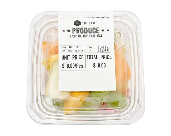 Order Mixed Tropical Fruit Bowl (1 package) food online from Winn-Dixie store, Pinson on bringmethat.com