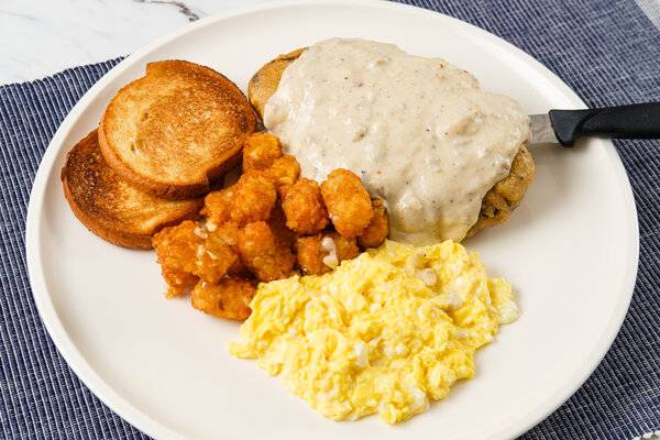 Order Country Fried Steak food online from Mr. Banks Diner store, Commerce on bringmethat.com