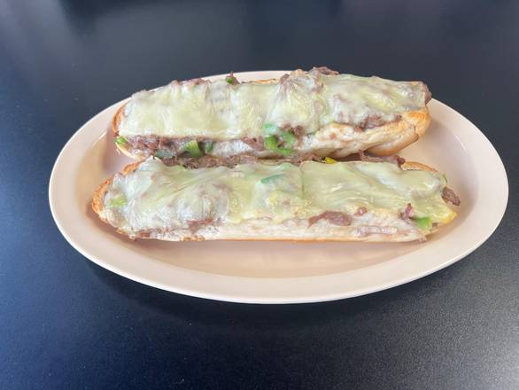 Order Philly Cheese Steak Sandwich food online from St. Louis Pizza and Wings store, St. Louis on bringmethat.com