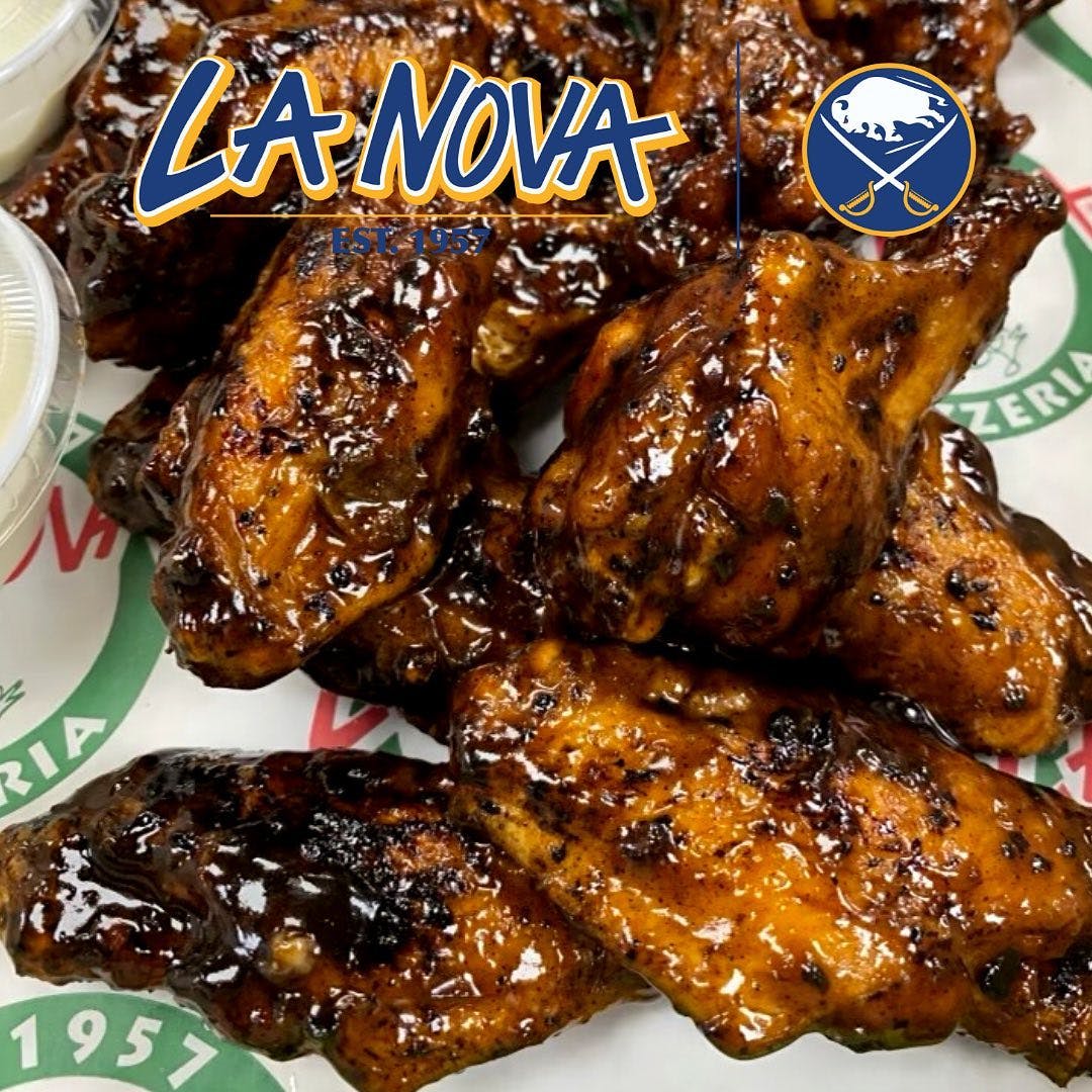 Order Specialty Wings - Single (10 Pieces) food online from La Nova Pizzeria store, Amherst on bringmethat.com