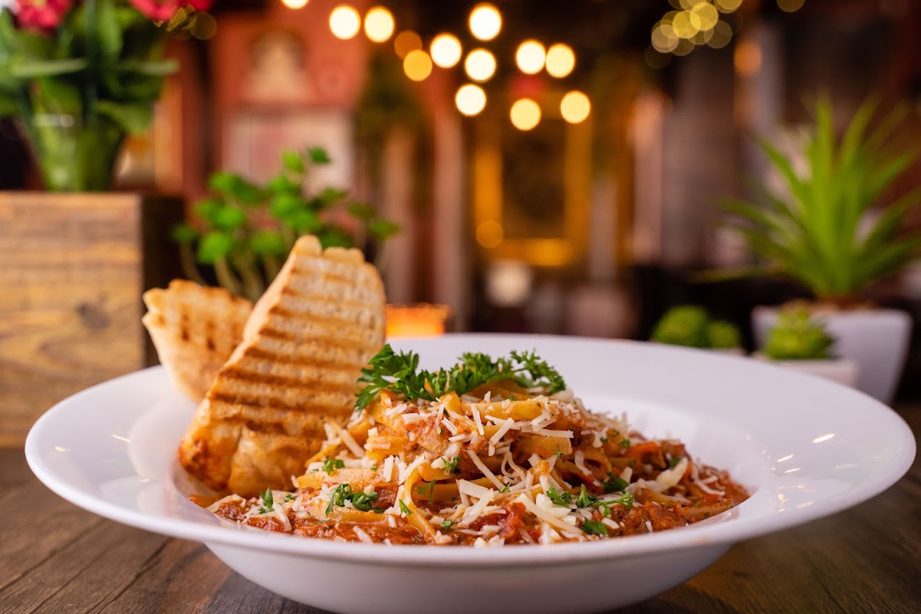 Order Fettuccini Bolognese food online from Roza Lyons store, Boston on bringmethat.com
