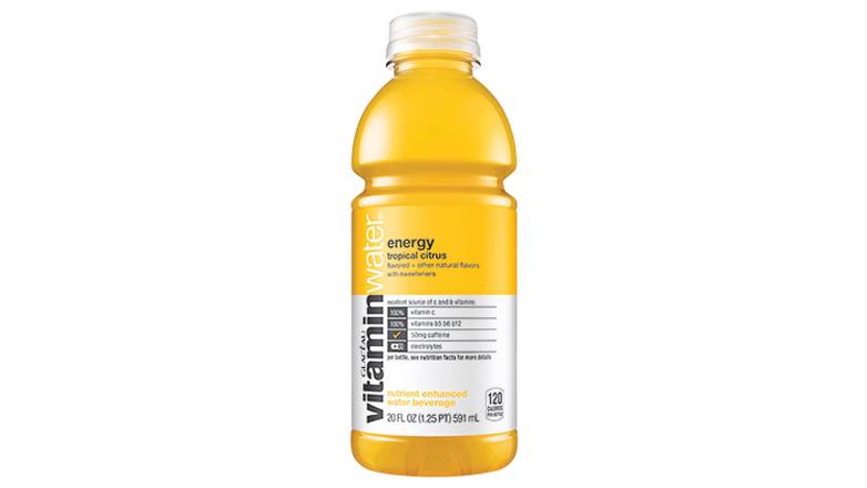 Order Glaceau Vitaminwater Energy Tropical Citrus food online from Trumbull Mobil store, Trumbull on bringmethat.com
