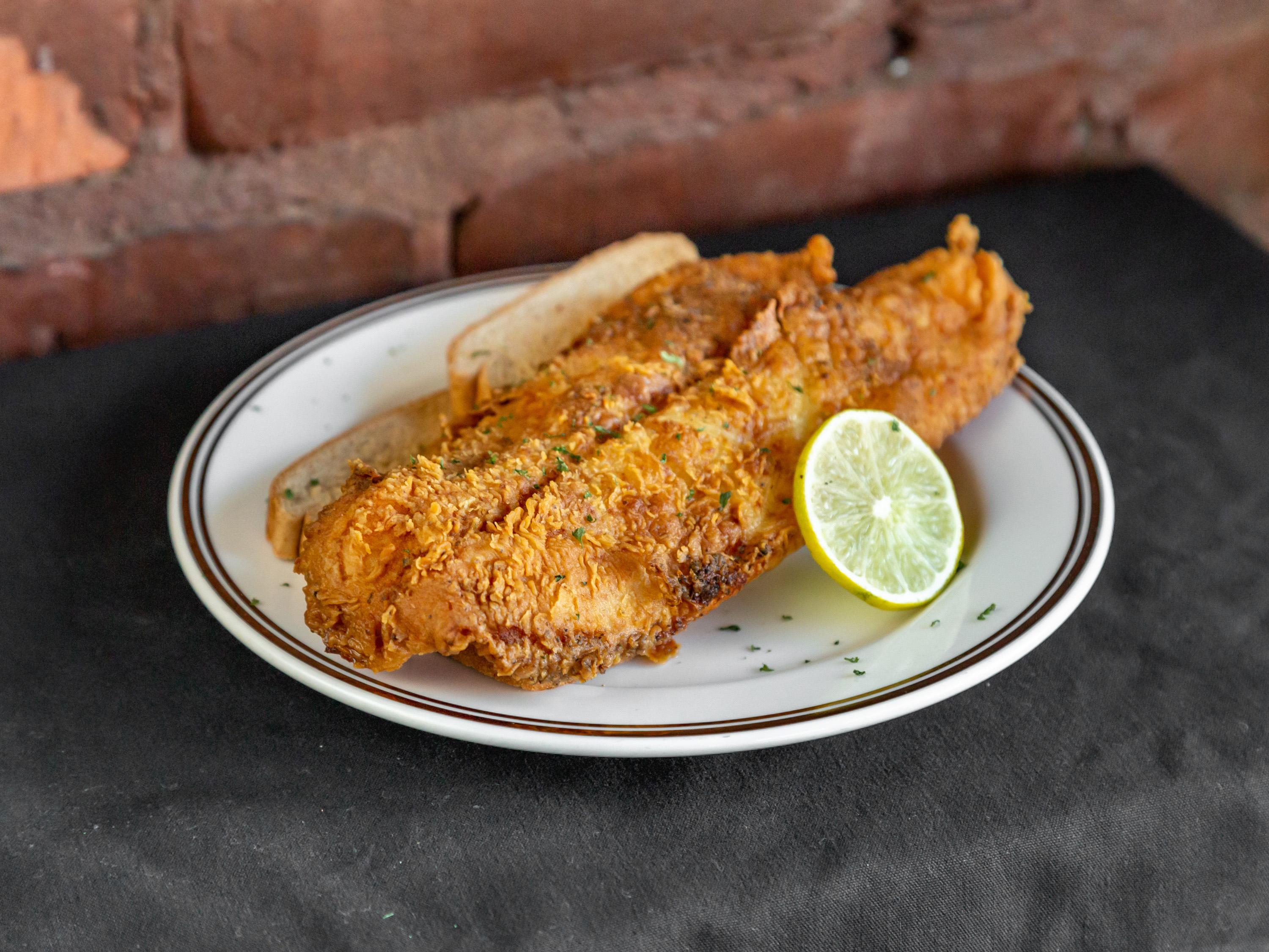 Order Fried Catfish with One Side food online from Sweet Potatoes store, New Rochelle on bringmethat.com