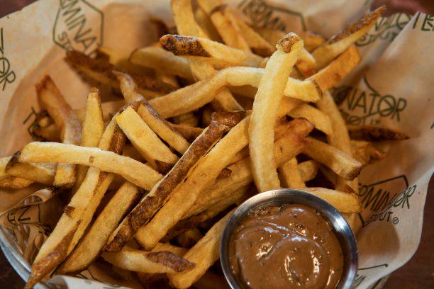 Order Truffle Fries- Large food online from McMenamins Thompson Brewery & Public House store, Salem on bringmethat.com