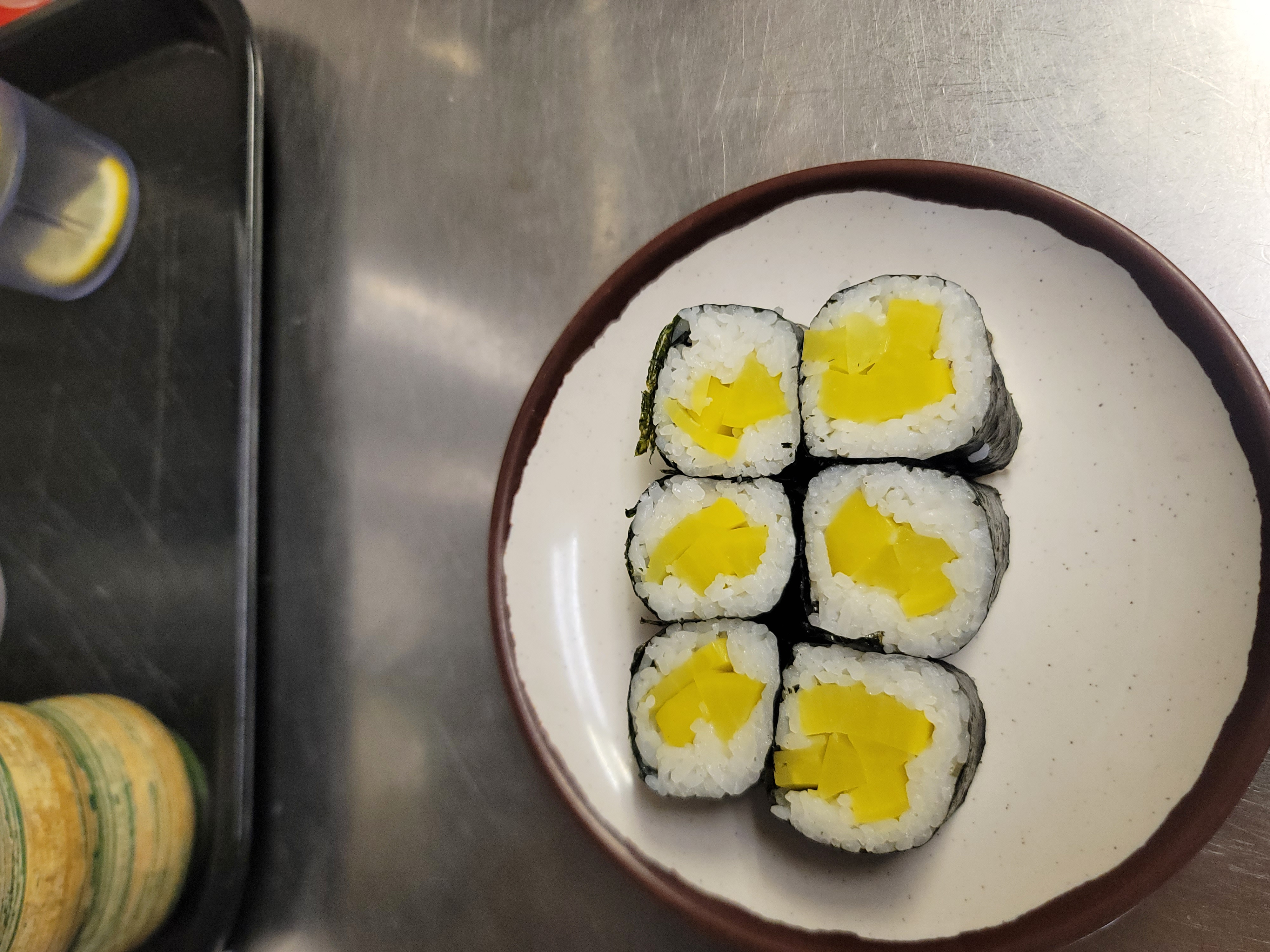 Order Oshinko Roll food online from Joy Sushi store, San Mateo on bringmethat.com