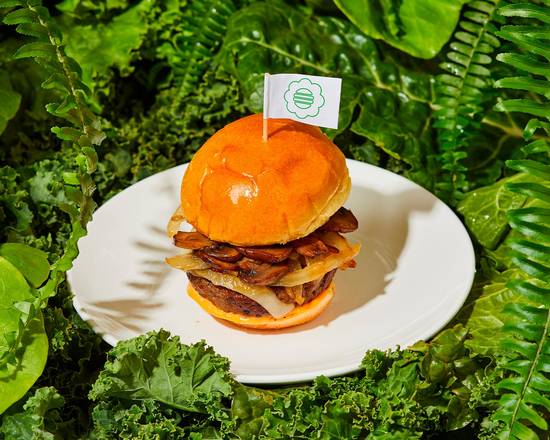Order More Life Mushroom Swiss Impossible™ Slider food online from Burger Me store, Salinas on bringmethat.com