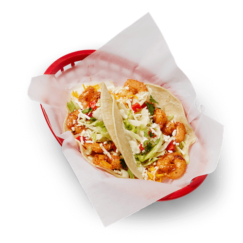 Order Grilled Shrimp Taco food online from Fuzzy Taco Shop store, Waco on bringmethat.com