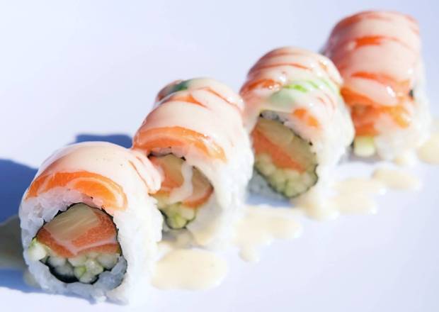 Order Omega Roll food online from Awi Sushi store, Colorado Springs on bringmethat.com