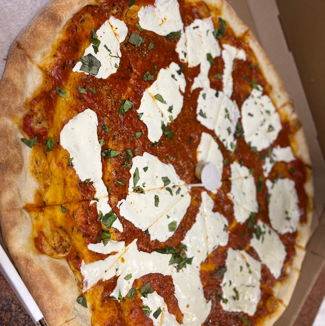 Order Margherita Pizza - Medium 14" food online from Vito Pizza And Grill store, Spring City on bringmethat.com