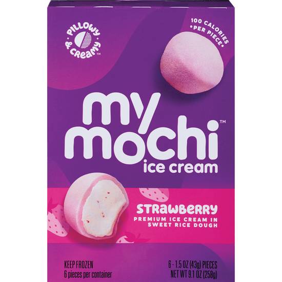 Order My/Mochi Strawberry Mochi, 6 CT food online from Cvs store, GREENWICH on bringmethat.com