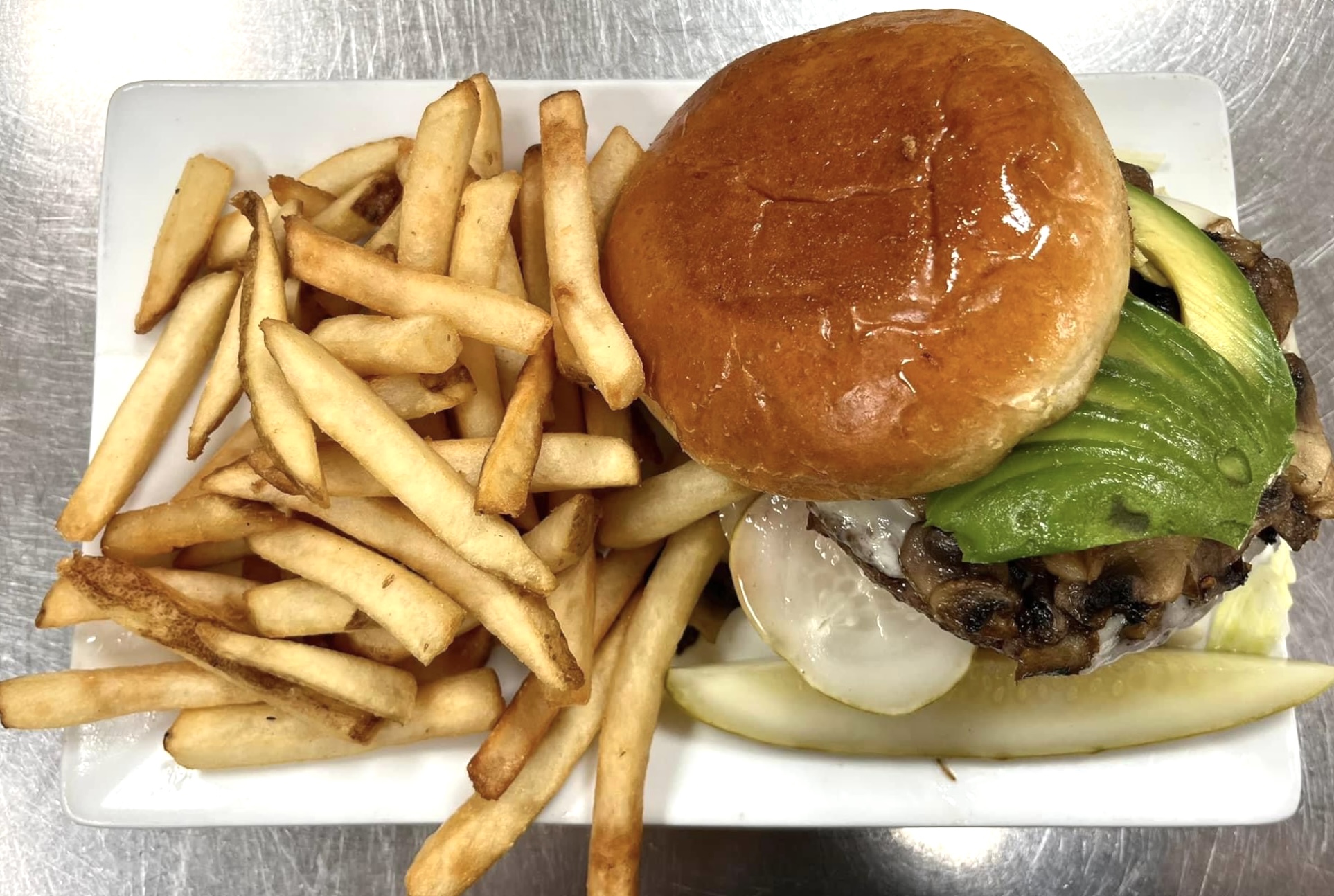 Order California Burger food online from The Lucky Penny Diner And Deli store, Naperville on bringmethat.com