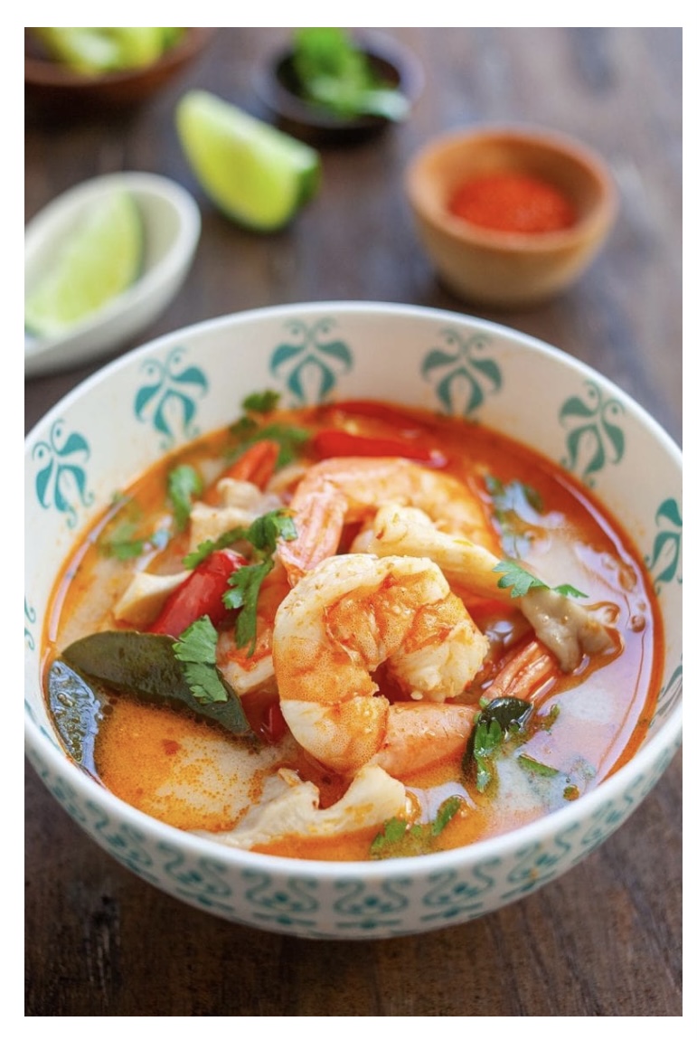 Order Tom Yum Soup food online from Prik Thai Kitchen store, Astoria on bringmethat.com
