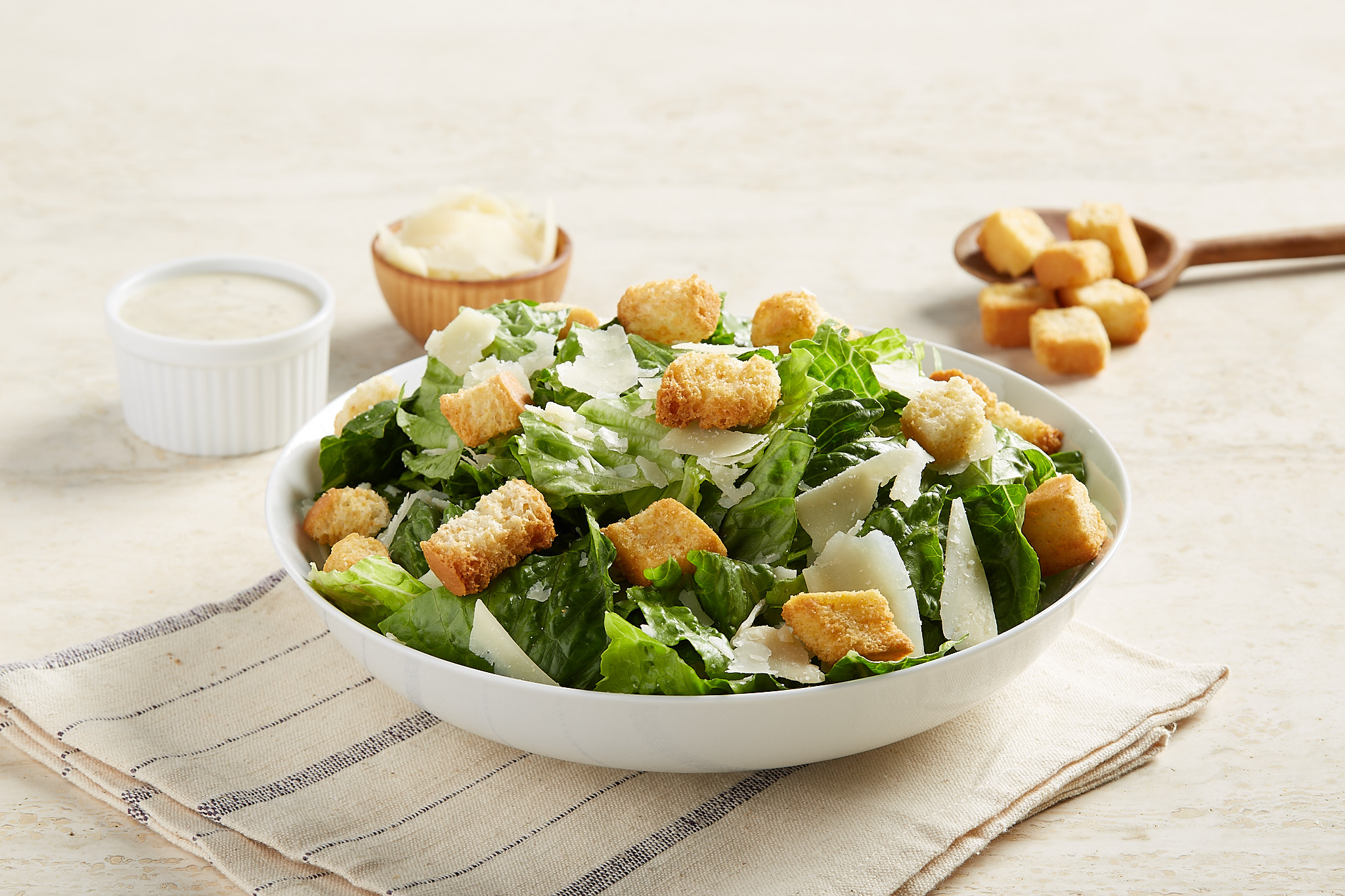 Order Caesar Salad food online from Fresh Brothers store, Burbank on bringmethat.com