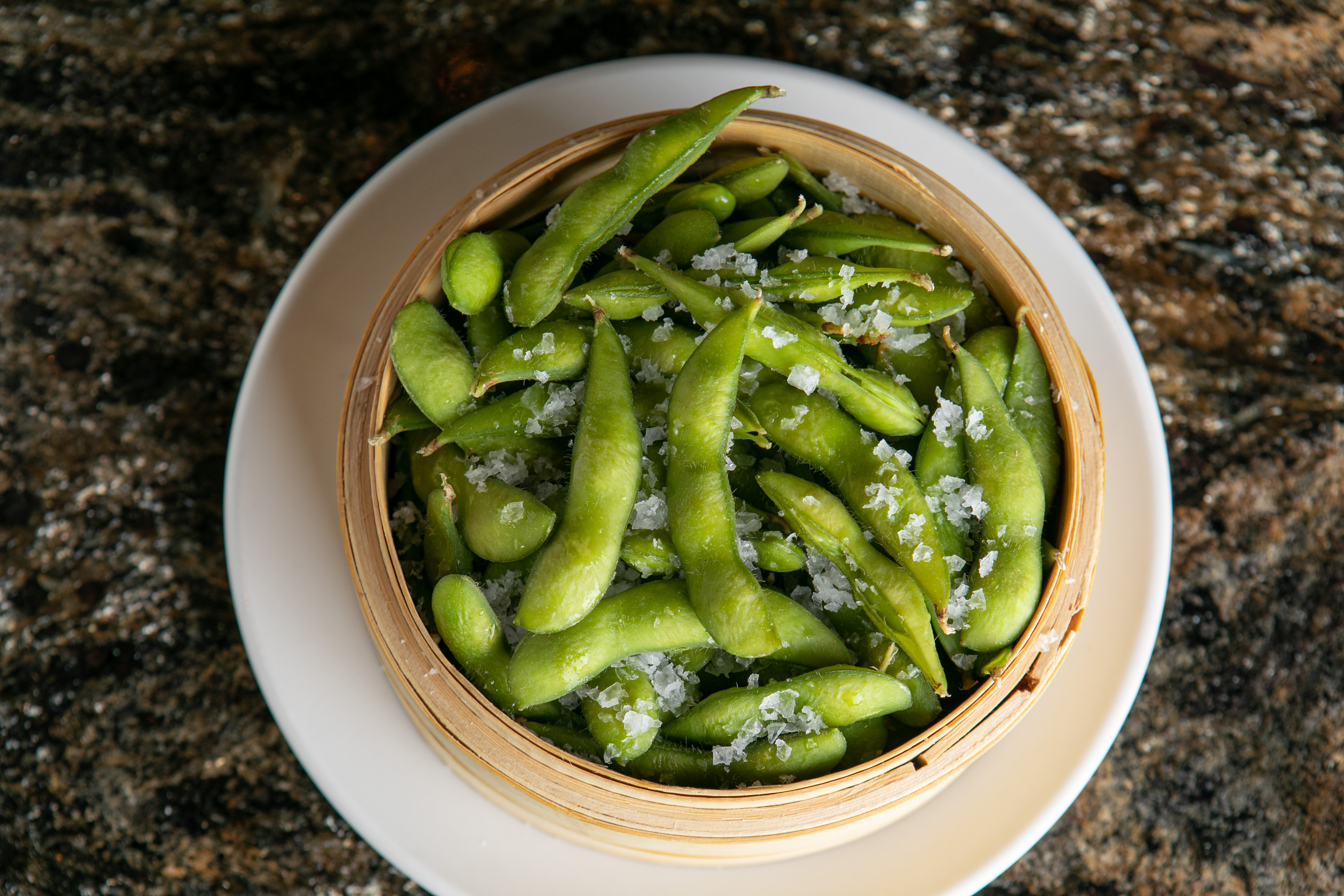 Order Hot Edamame  food online from TAO store, Los Angeles on bringmethat.com