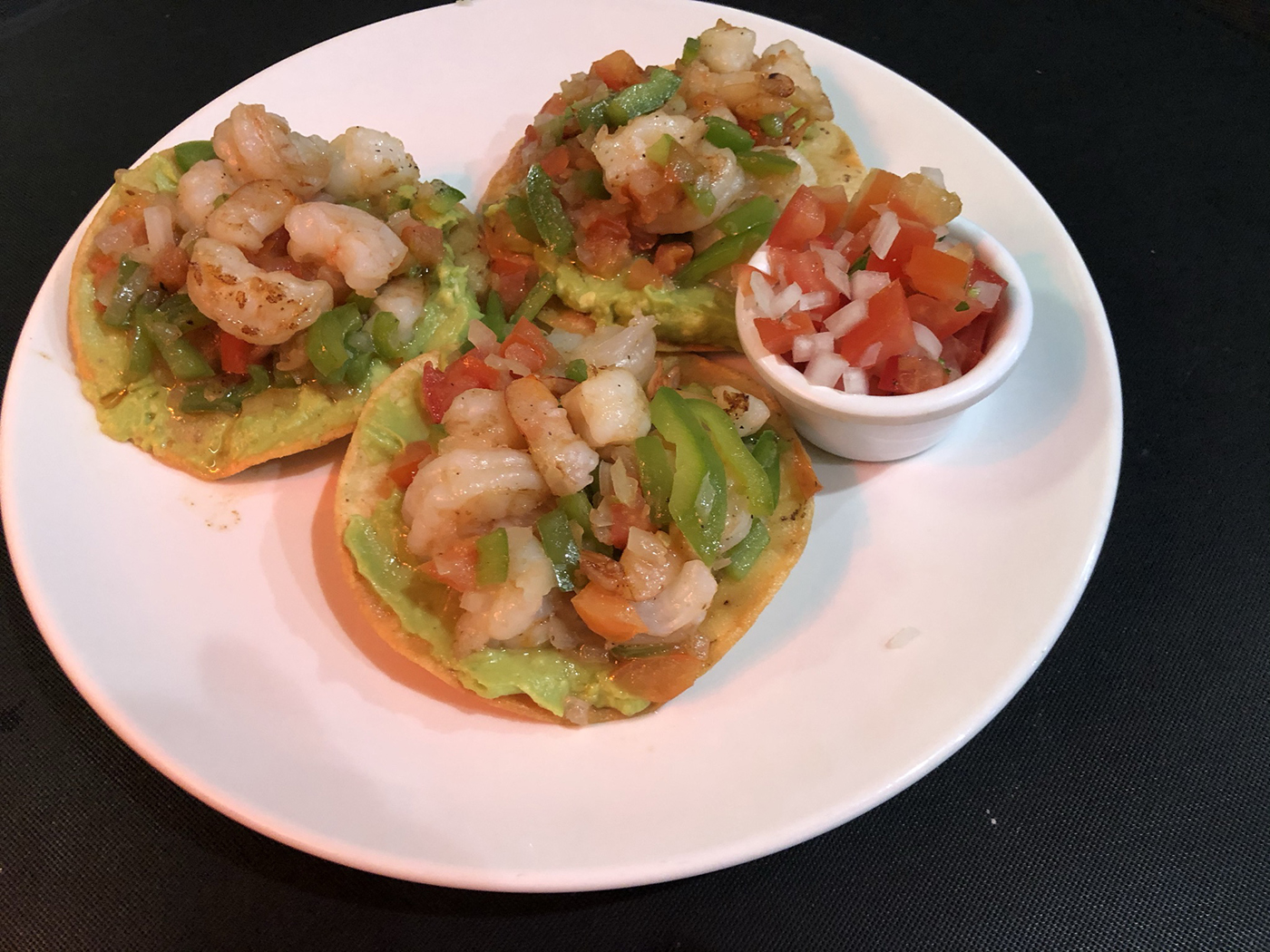 Order Shrimp Tostadas food online from Di Maria store, Humble on bringmethat.com