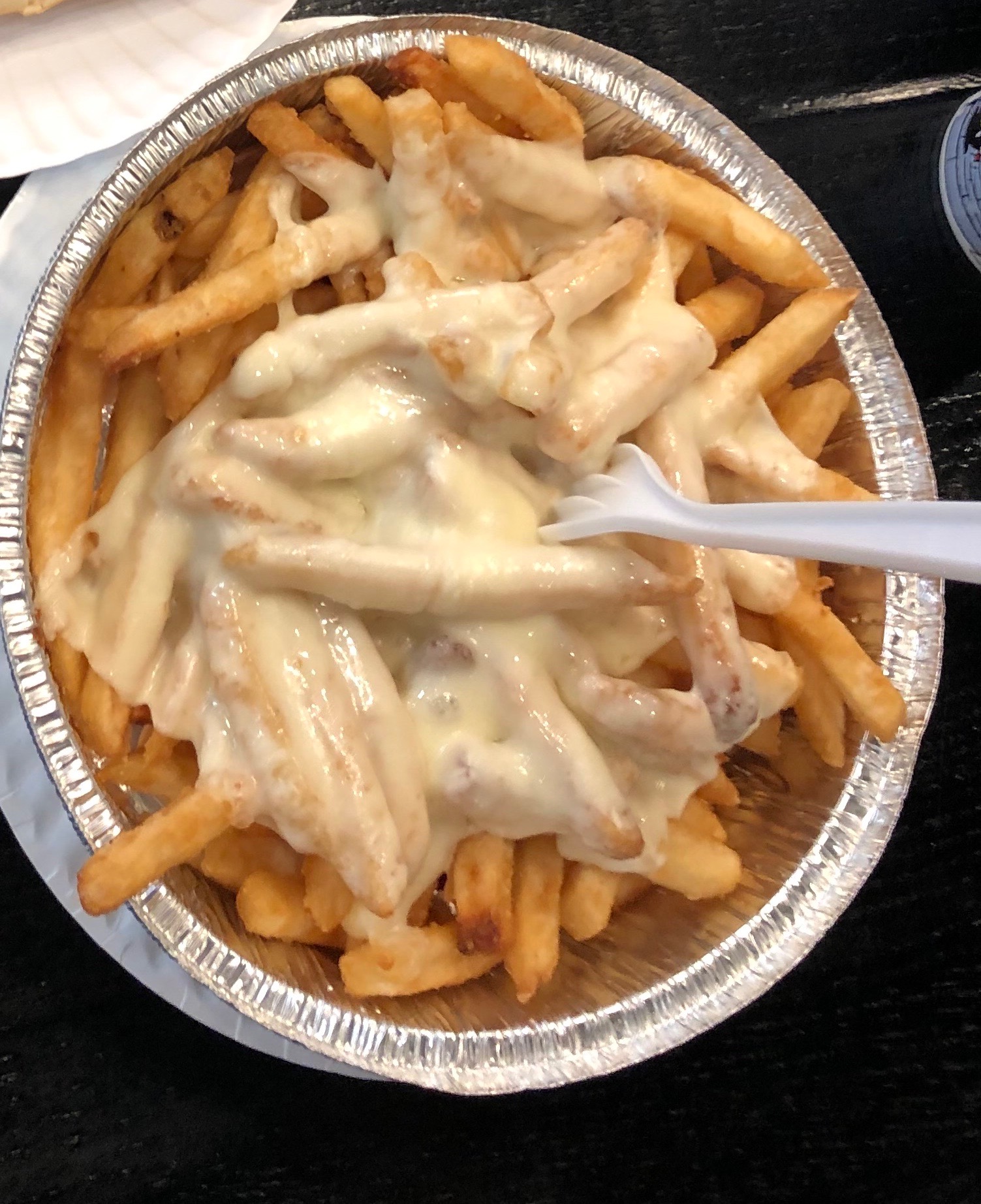 Order French Fries with Cheese food online from Linwood Pizza store, Fort Lee on bringmethat.com