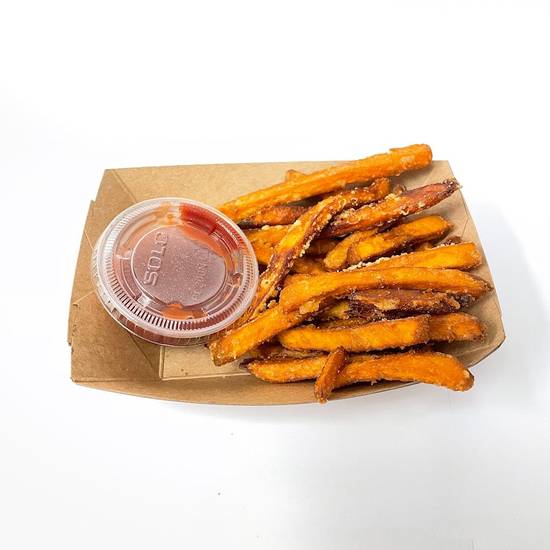 Order Sweet Potato Fries food online from Down To Earth store, Honolulu on bringmethat.com