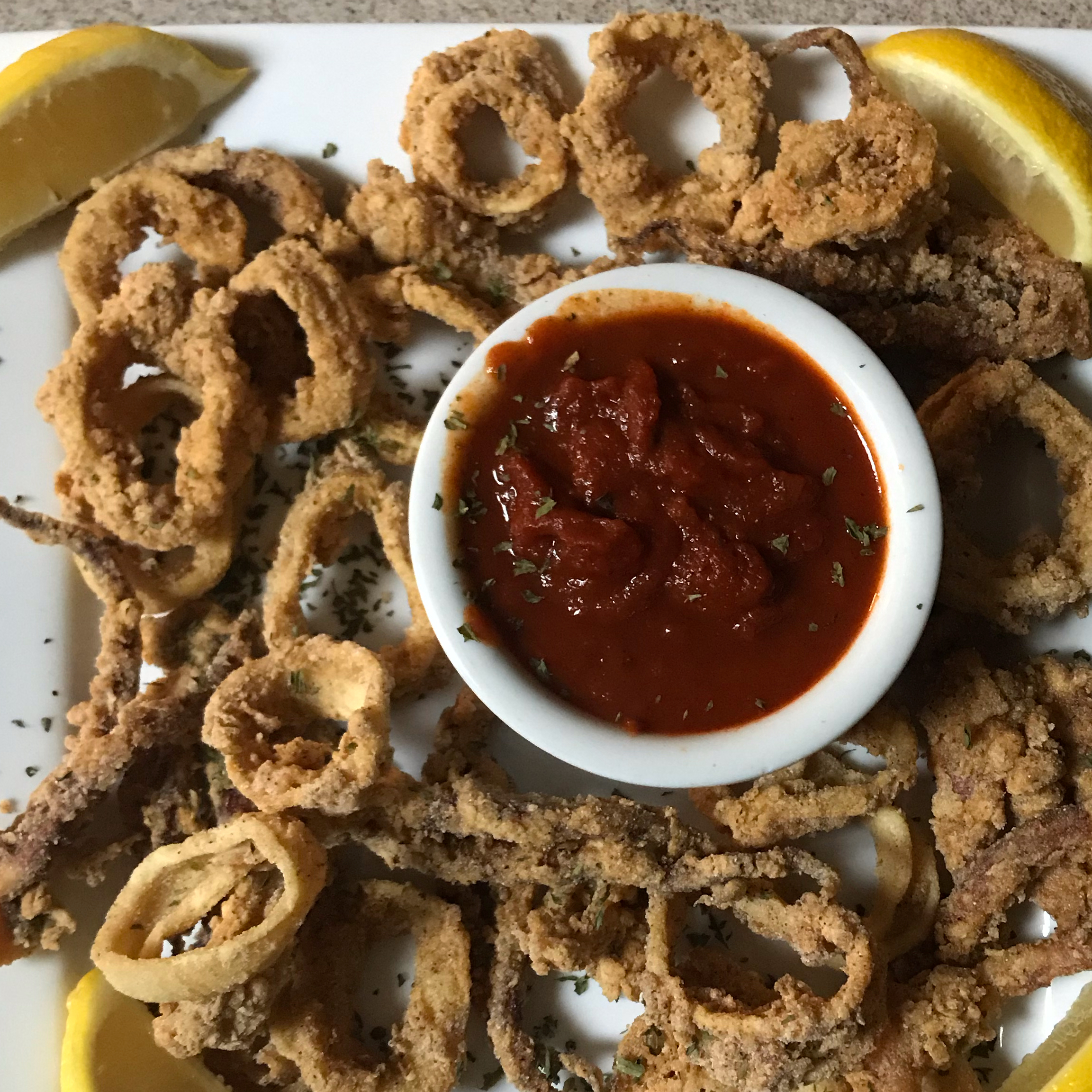 Order Fried Squid food online from Asia Nine Bar and Lounge store, Washington on bringmethat.com
