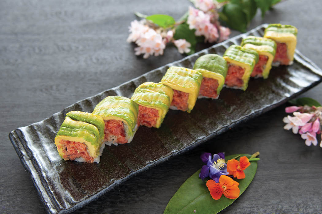 Order Volcano Roll food online from Kumo Sushi Hibachi & Lounge store, Bay Shore on bringmethat.com